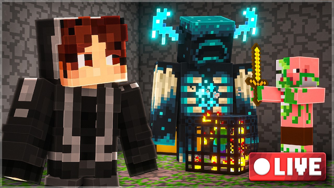 LIVE MINECRAFT | Finir le jeu mais les mobs sont aléatoires !