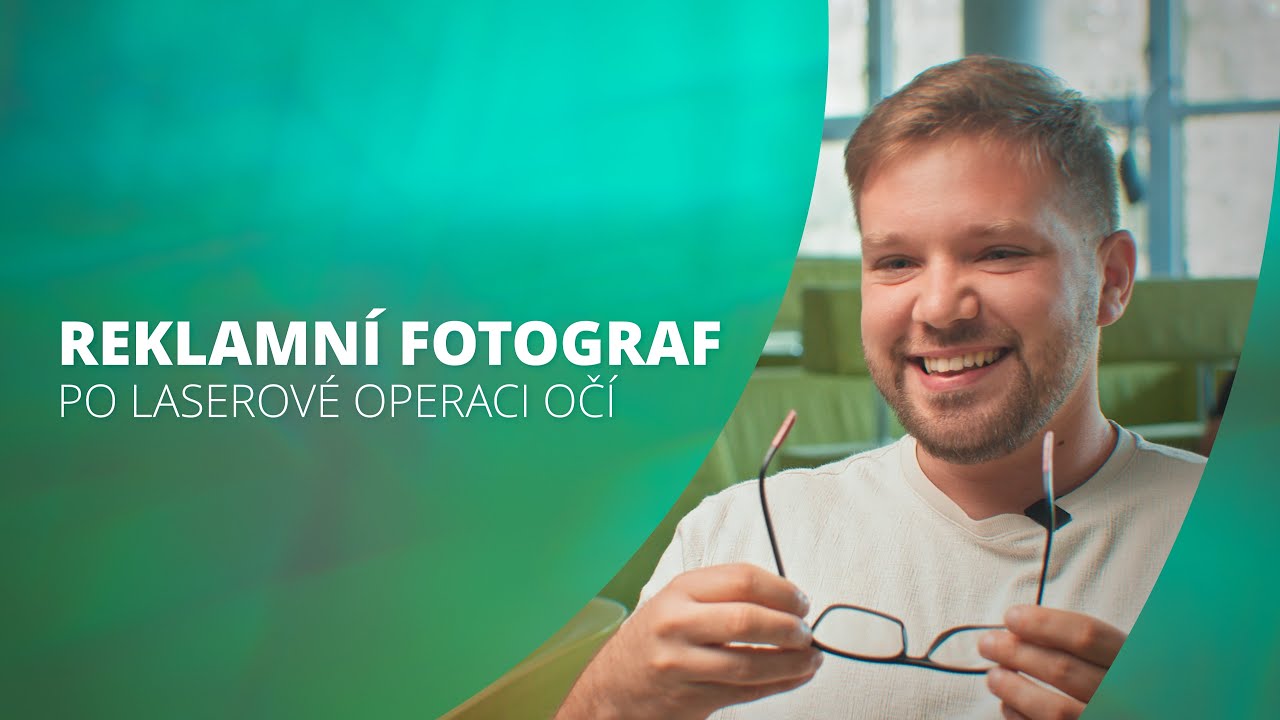 Petr se díky operaci konečně zbavil brýlí, které mu překážely nejen při práci