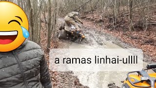 ATV VLOG!  A RAMAS IN NOROI LINHAI-UL  :(