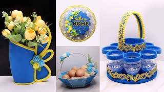 4 Recycle Plastic Bottles Easy Projects | Best out of Waste bottle craft easy | Ide kreatif botol