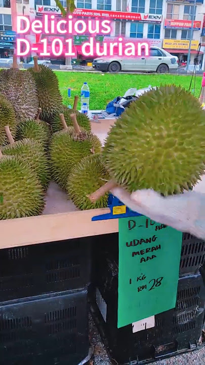 Delicious D-101 Durian, #durian, #fruit, #life, #travel, #enjoy, #malaysia