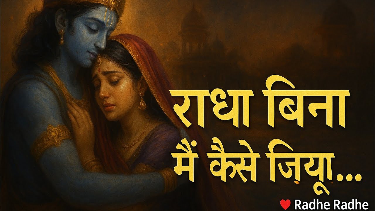 Soulful Radha Krishna Bhajan | राधा बिना मैं कैसे जियूं   | Radha Krishna Love Song | Bhakti Music