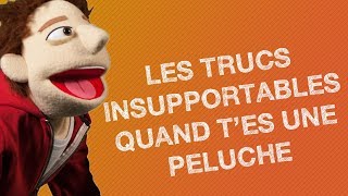 TOP #5 DES TRUCS INSUPPORTABLES QUAND T'ES UNE PELUCHE