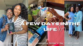 A FEW DAYS IN THE LIFE | GIVING MY STUDENT A BIBLE | CELEBRATING MOTHER'S DAY | 75 MEDIUM CHALLENGE