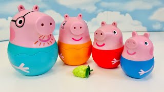 PEPPA PIG Nesting Dolls Picnic Toys Playing Video