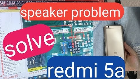 Redmi 5a speaker ways 💯% problem solve