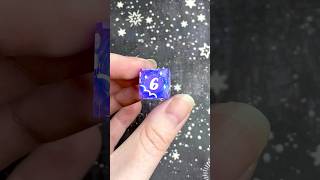 A truly unique set of d6 ☁️✨ #dice #craft #dnd #handmade #artist #diy #resin #clouds #stars #gaming