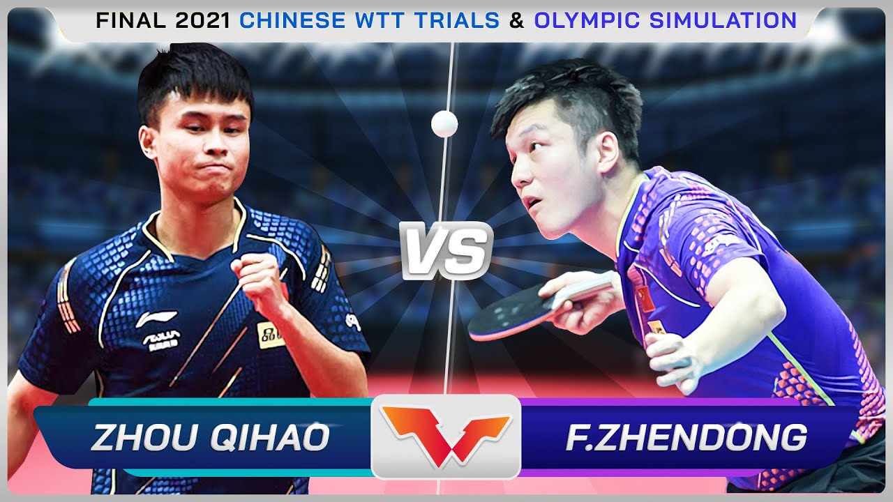 Download Fan Zhendong vs Zhou Qihao Final 2021 Chinese WTT Trials & Olympic Simulation