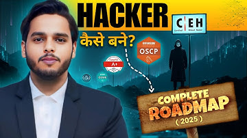Complete Cybersecurity Roadmap 2025 – Zero to Hero Ethical Hacking Mastery in Hindi 🔥💻