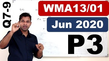 May/Jun & Oct/Nov 2020 WMA13 (Q7-9)