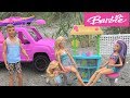 Barbie and Ken on the Beach Story with Barbie Sisters Chelsea and Skipper: Swimming with Mermaids