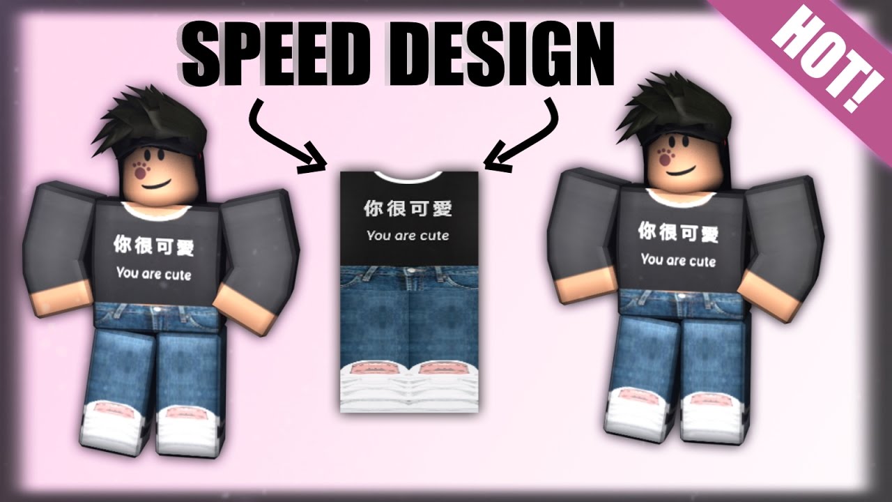 Roblox Speed Design Your Cute Shirt W Pants And Shoes Youtube - roblox designer pants