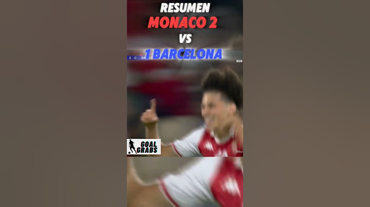 Resumen Mónaco fc 2-1 Fc Barcelona Champions League. #championsleague #football #edit #footballshor