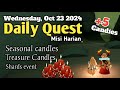 Sky Daily Quest today - Golden Wasteland 23 Oct 2024 | Sky Children of the Light | Sandwichies Ch