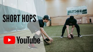 How To Field A Ground Ball Cleanly Every Time - Short Hops - Fielding Tips