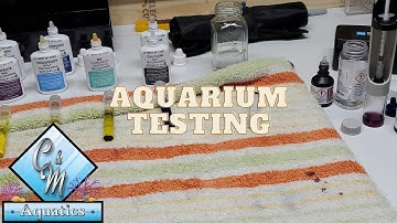How to do reef aquarium water testing with api kit.