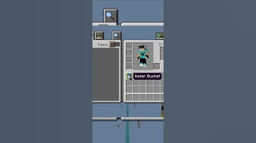 Minecraft Water + Slime Block Mlg🔥 #minecraft #shorts #mlg