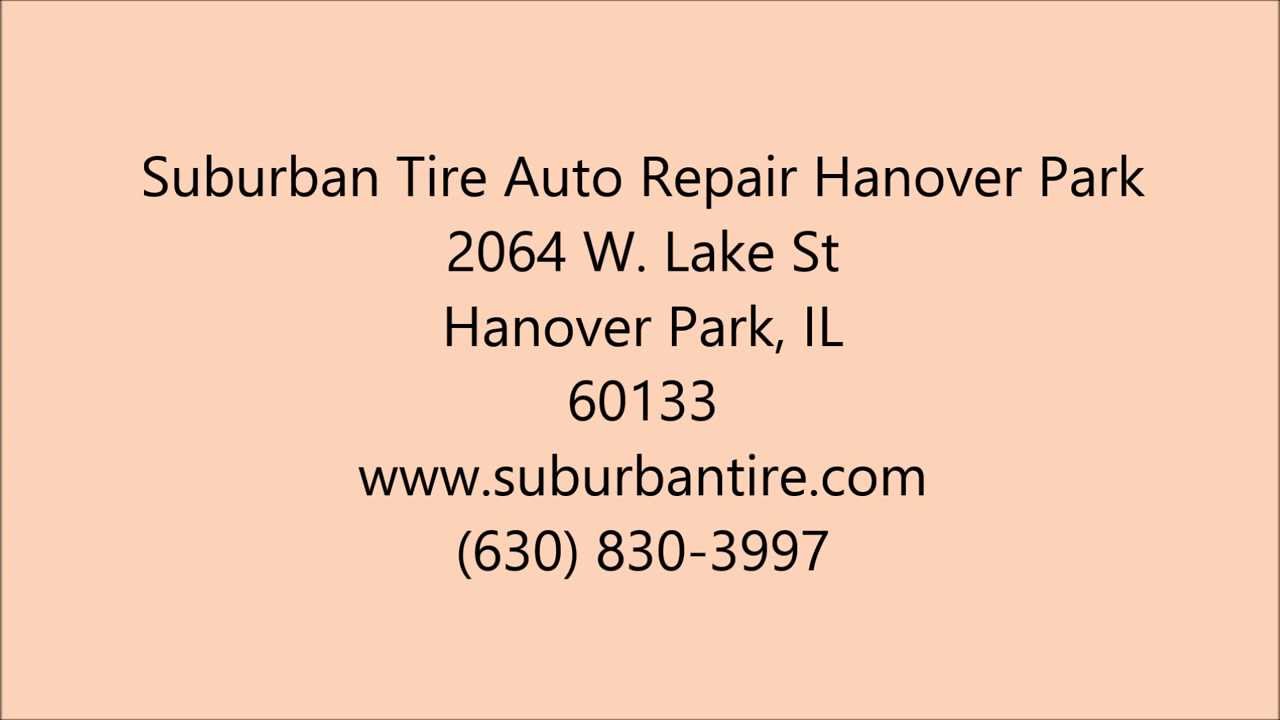 Goodyear Tires in Streamwood, IL 6308303997 Suburban Tire Auto