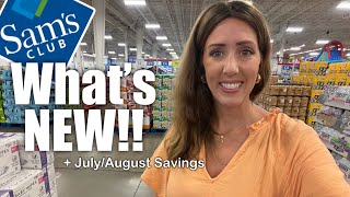 What's NEW at✨SAM'S CLUB✨ + JULY/AUGUST 2026 INSTANT SAVING!!