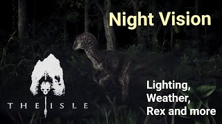NEW NIGHT VISION | REX | WEATHER | NEW LIGHTING | The Isle Evrima News screenshot 4