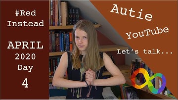 The Problem with Autistic YouTube | #RedInstead April 2020 Day 4 || Jontje