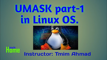 Lecture_23_ UMASK in Linux OS Pashto language