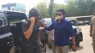 Megastar Chiranjeevi King Nagarjuna Grand Entry Exclusive Video | WildDog Pressmeet | Cinemadosth