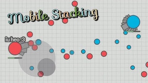 Mobile Diep.io Spread Shot Stacking/또 오랜만에 해보는 모바일 다이피오 스프레드 스태킹