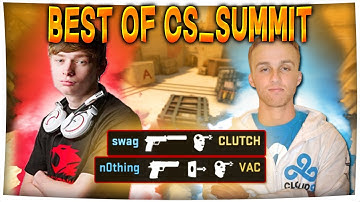 swag is BACK, n0thing & FalleN VAC, draken 1v3 - Best of cs_summit Day #2