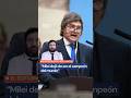 Lantos y un detalle que no viste de MILEI: "¿Te diste cuenta?"