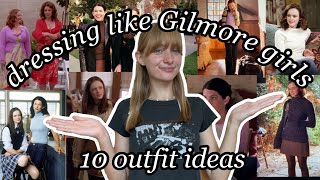 how to dress like the Gilmore Girls! 10 fall outfit ideas 🍁📚☕️