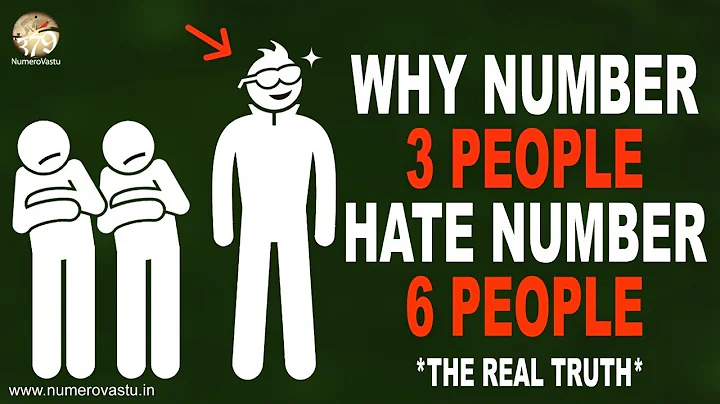 क्यूँ #3 के लोग करते हैं #6 से नफ़रत? Number Combination 3 & 6 | Why #3 Hates #6 person| NumeroVastu