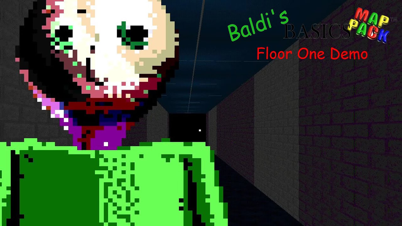 Baldi's Basics Map Pack Floor One Demo [Baldi's Basics] [Mods]