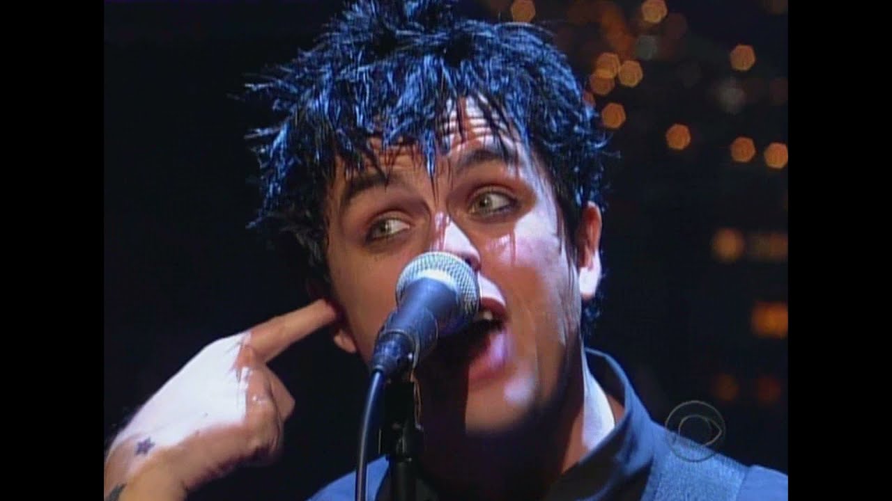 Green Day - American Idiot (Late Show with David Letterman 2004) [1080P 60FPS]