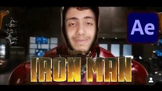 كيفية عمل تأثير (بدلة) أيرون مان  - أدوبي أفتر أفكتس | Iron man suit Effect - Arab Vfx