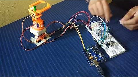 PROYECTO DE BRAZO ROBOTICO - PARTE 1(DISEÑO Y CIRCUITO)