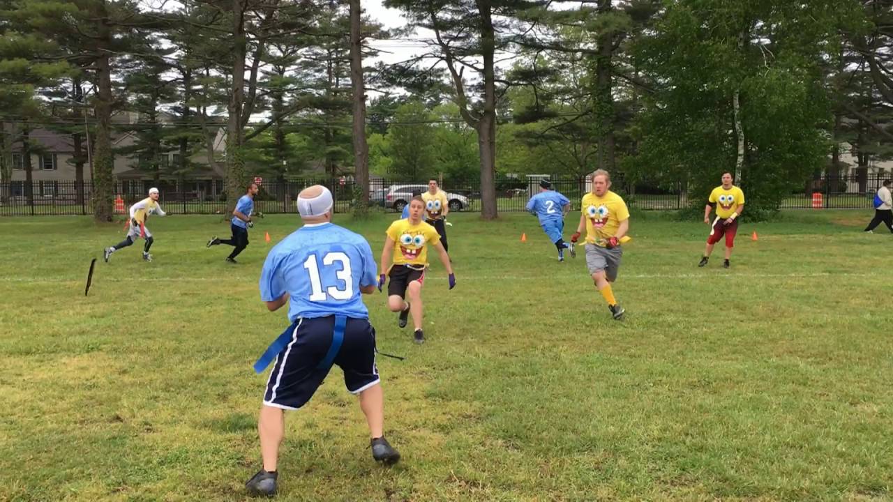 LIL Flag Football | 2016 Spring Week 8 | Suffolk 5 Man