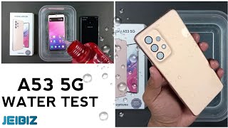 Samsung Galaxy A53 5G Ip67 Water Resistant Test  💦 | Galaxy A53 5G Waterproof Or Not?