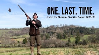 THE BEST WAY POSSIBLE TO END THE PHEASANT SHOOTING SEASON | OUT WITH A BLAST!! | SO MUCH FUN!!