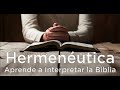 Cómo Interpretar la Biblia? Parte 1 Hermeneutica. Exegesis | Pastor Carlos Andres Murr 🤲