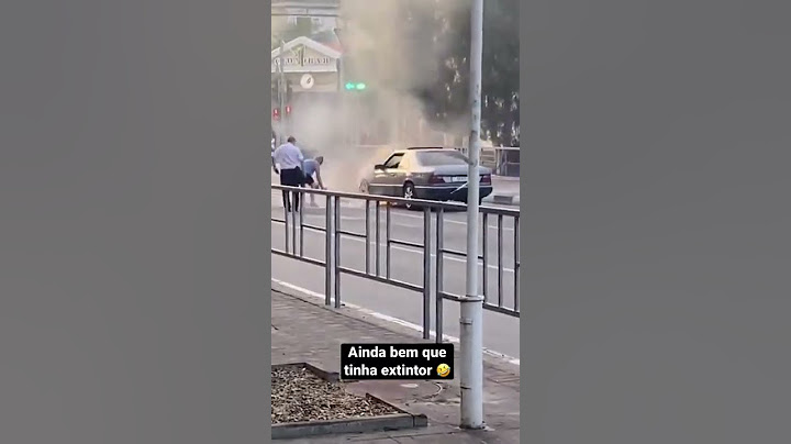 Ainda bem que tinha extintor para apagar o fogo 🤣🤣🤣