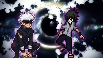 Gojo Six Eyes OP VS Sasuke Final OP in Jump Force Mugen