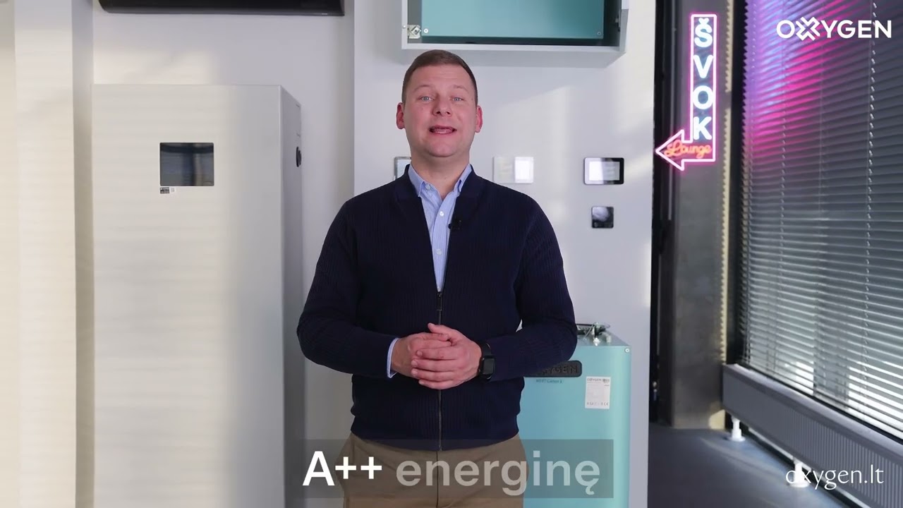 OXYGEN rekuperatoriai vystytojams