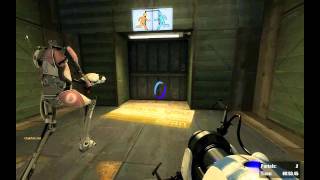 Portal 2: Co-op | Course 5 - Chamber 3 | In 4 Portals | old and outdated by 1 year