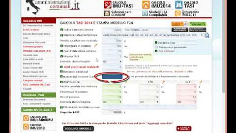 Come si calcola la Tasi 2015?