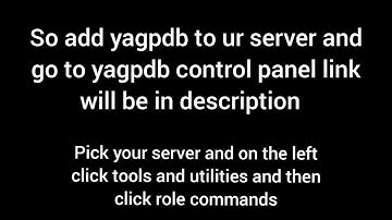 How to create auto roles with YAGPDB bot (discord)