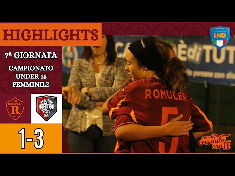 Romulea - Champions Club | HIGHLIGHTS VII giornata Under 15 Femminile