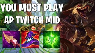 YOU NEED TO PLAY AP TWITCH MID