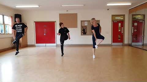 Cotton Eye Joe - Line Dance Tutorial by the Rhinestone Cowgirls