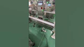 #weightchecker Russia general single host weighing machine and high speed check weigher  acceptance